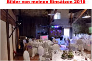 Bilder von meinen Eins�tzen 2016